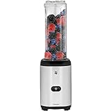 WMF Kult X Mix & Go Mini Smoothie Maker, Standmixer, Blender elektrisch, Shake Mixer 300 Watt, Tritan-Kunststoff...