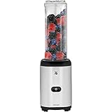 WMF Kult X Mix & Go Mini Smoothie Maker, Standmixer, Blender elektrisch, Shake Mixer 300 Watt, Tritan-Kunststoff...