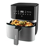 Cecotec Heißluftfritteuse 5,5 L Cecofry Full Inox 5500 Pro. 1700 W, Kompaktes und Digitale, Diät-Fritteuse,...