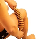 Tuuli Accessories Anti Cellulite Massage Massagegerät Massageroller Roller mit Griff Oberschenkel Maderotherapie...