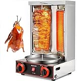 50-350 °C Arbeitsplatten-Kebab-Kocher, Gyro-BBQ-Fleischmaschine, Vertikaler Kebab-Döner-Fleisch-Infrarotgrill...