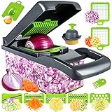 iPalamila Gemüseschneider - Würfelschneider - vegetable chopper dicer - Gemüsehobel - Geeignet für Würfe,...